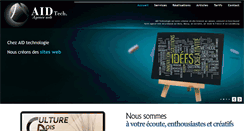 Desktop Screenshot of aidtech.fr